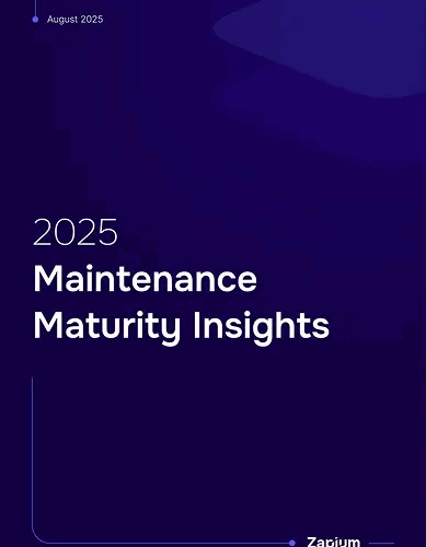 Zapium Releases 2025 Maintenance Maturity Insights