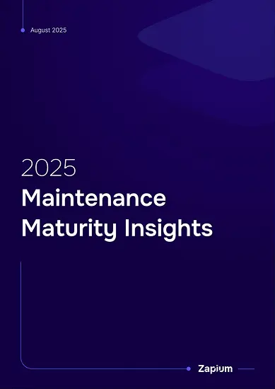 Zapium Releases 2025 Maintenance Maturity Insights
